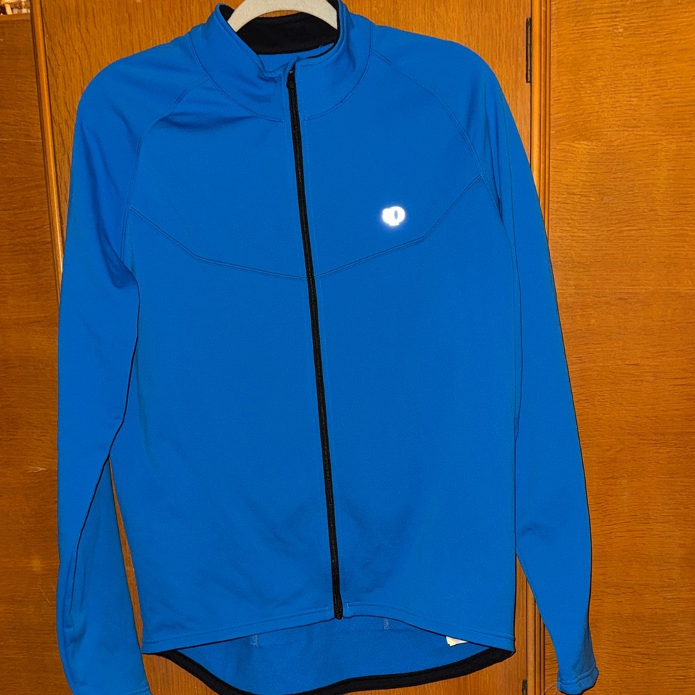 Pearl Izumi Men's Blue Thermal Cycling Jacket/Jersey